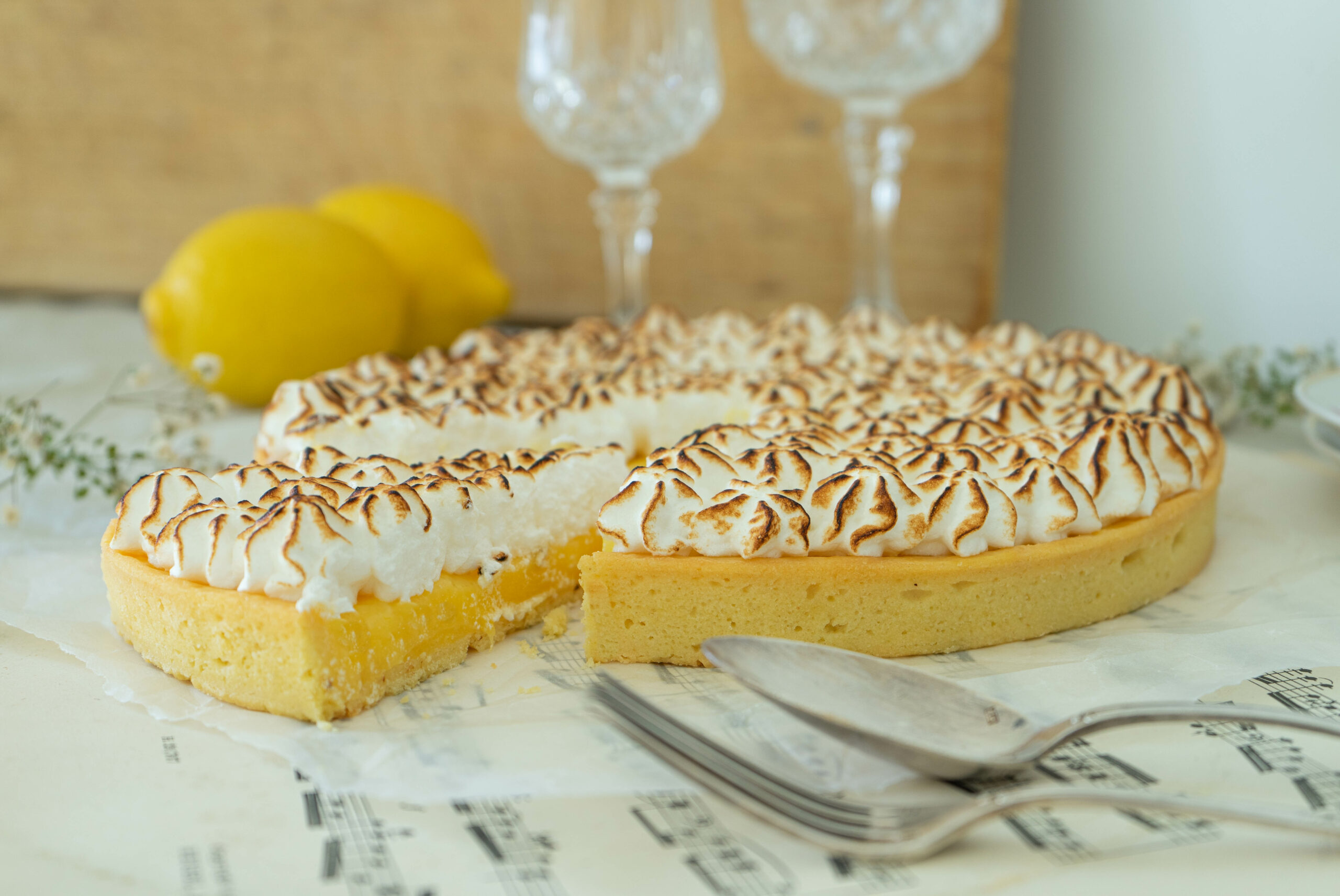 lemon meringue tart